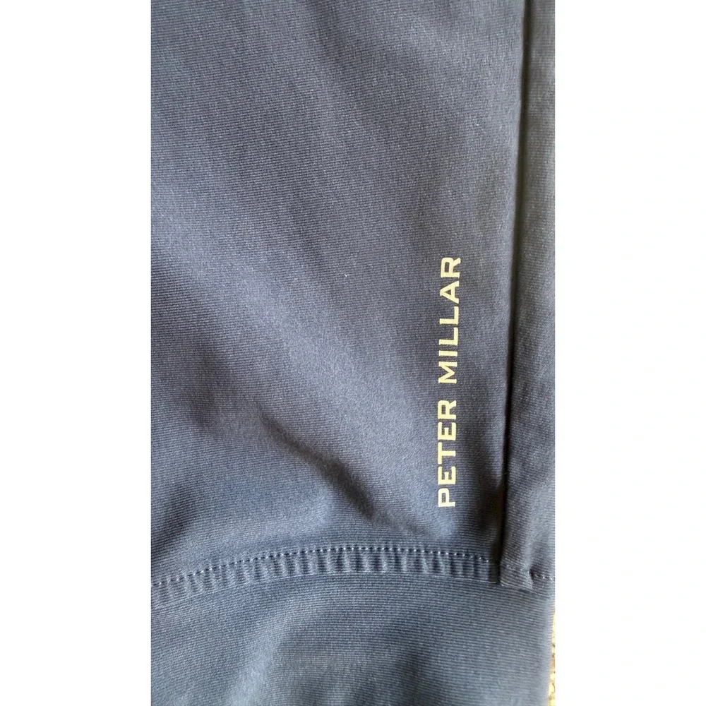 Peter Millar Crown Sport Mens Navy Blue Performance Joggers MA22EB301 Size L